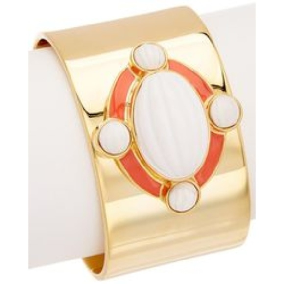 💕TRINA TURK💕 Palm Springs Stone Cuff Bracelet - Picture 3 of 10